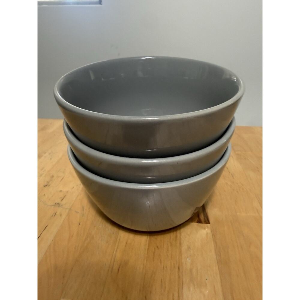 NEW 3-Project 62 Gray Cereal Soup Bowls Set Target